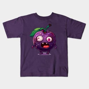 Zombie Plums - Nathan Kids T-Shirt